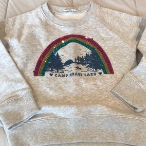 NWOT jcrew girls sweatshirt
